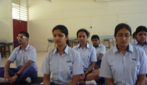 Students at Indian International School, Singapore